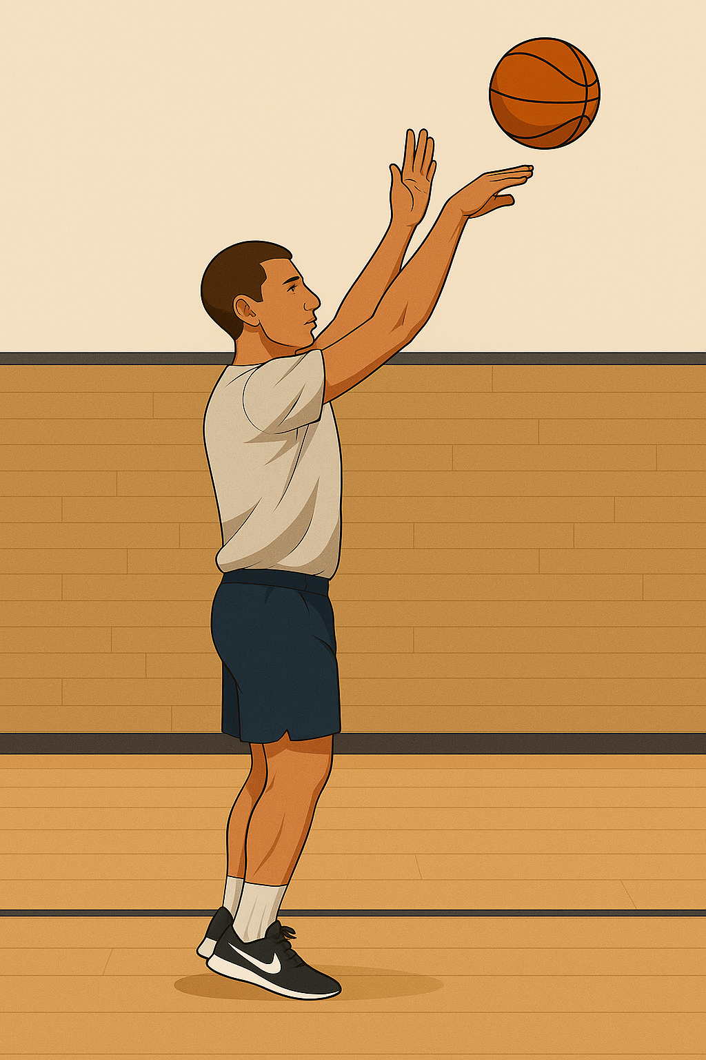 Form shooting – Position 3 release